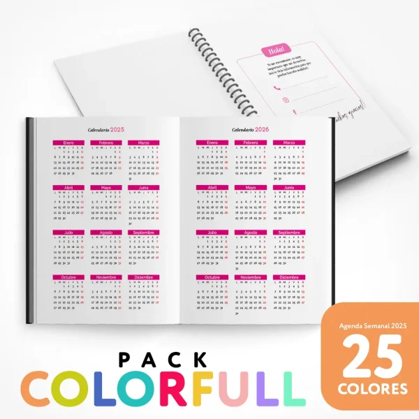 Pack - Colorfull 2025 para imprimir - Imagen 2