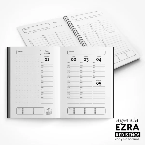 Pack - Agenda Ezra 2025 para imprimir - Imagen 2