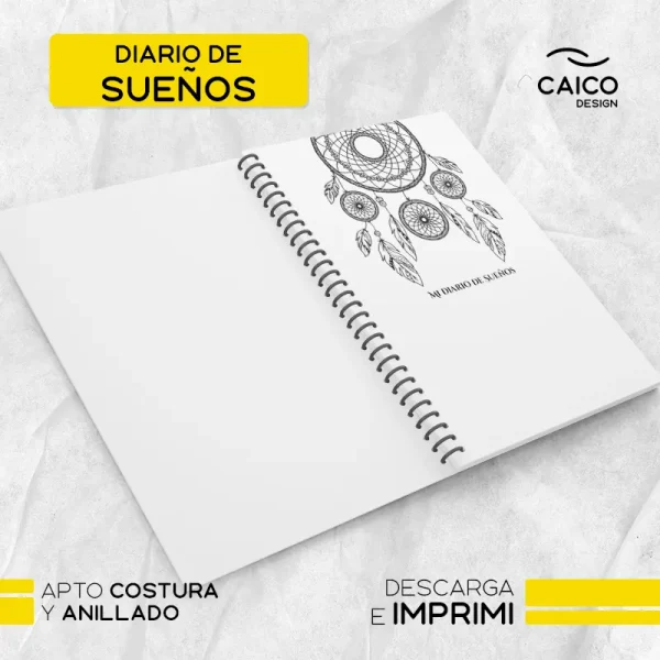 Diario de Sueños para imprimir - Imagen 2