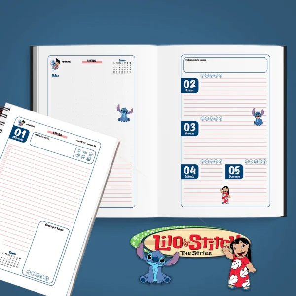 Pack - Lilo y Stitch agendas 2025 para imprimir - Imagen 2