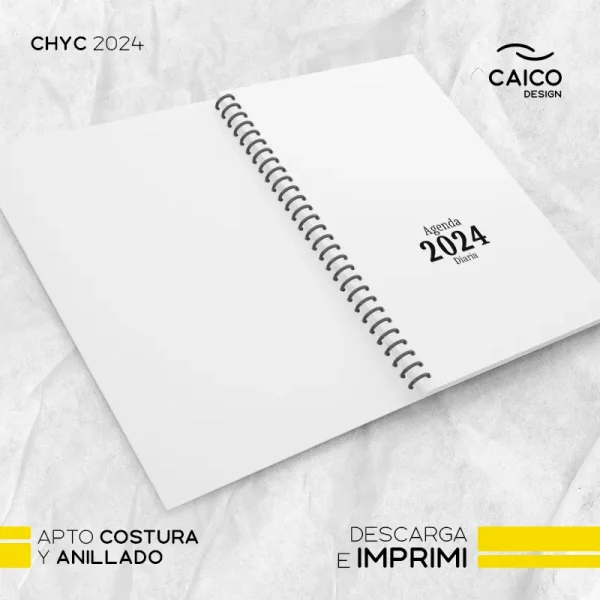 Agenda Diaria 2024 - CHYC - Imagen 2