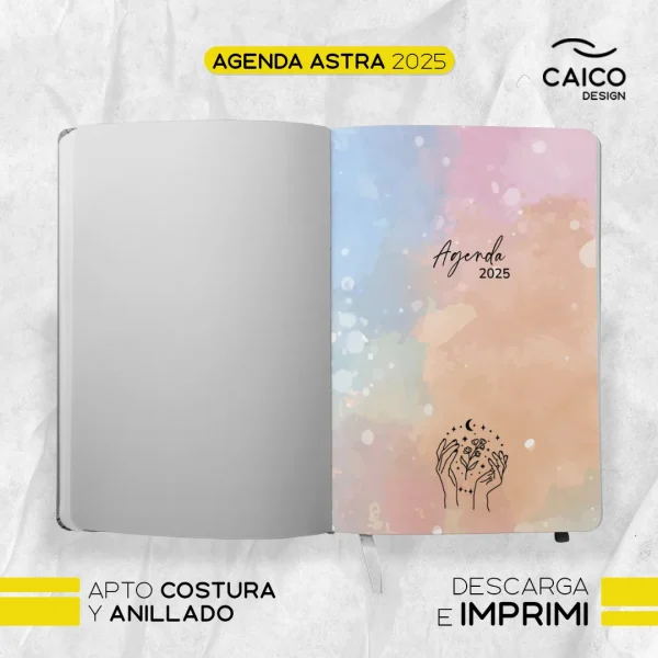 Agenda Astra 2025 para imprimir - Imagen 2