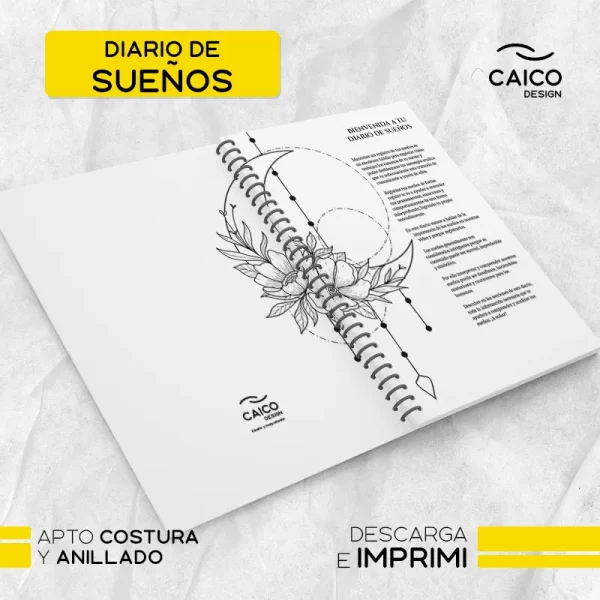 Diario de Sueños para imprimir - Imagen 3