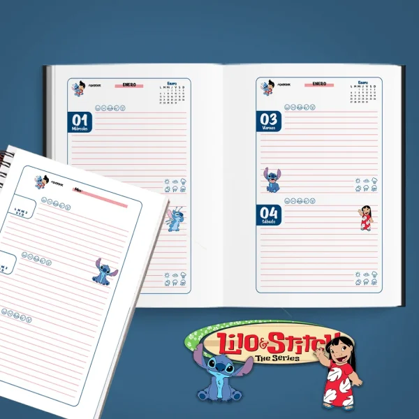 Pack - Lilo y Stitch agendas 2025 para imprimir - Imagen 3