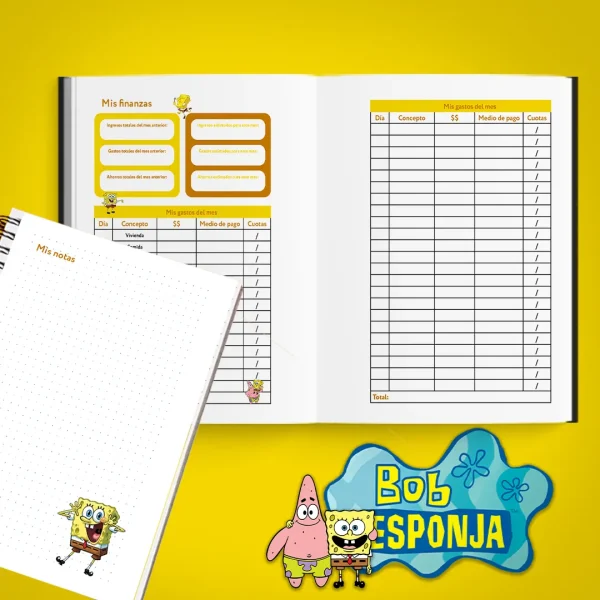 Pack - Bob Esponja agendas 2025 para imprimir - Imagen 6