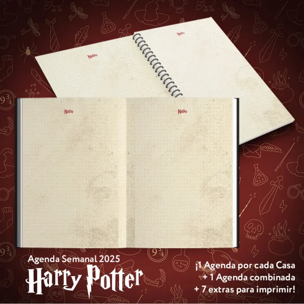 Agenda Harry Potter 2025 + Extras para imprimir - Imagen 6