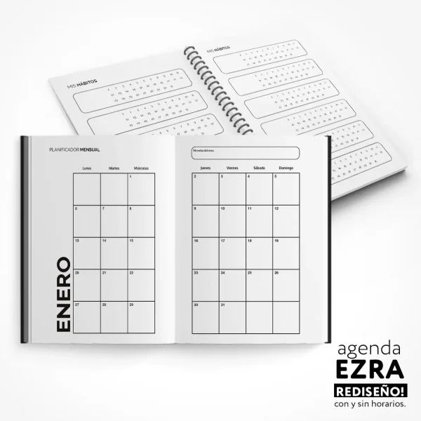 Pack - Agenda Ezra 2025 para imprimir - Imagen 5