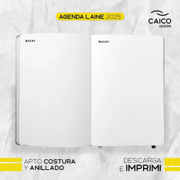 Agenda Laine 2025 para imprimir - Imagen 6