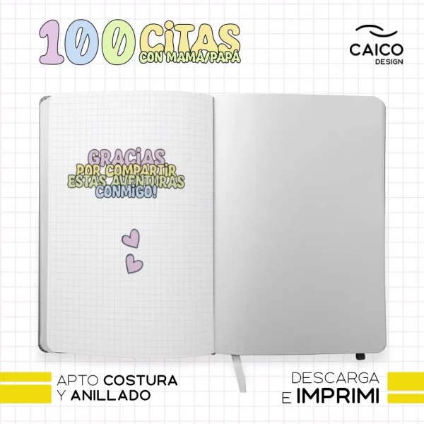 100 citas con mamá / papá para imprimir - Imagen 7