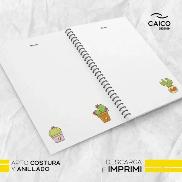 Agenda Cactus 2024 para imprimir - Imagen 7