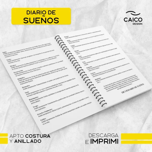 Diario de Sueños para imprimir - Imagen 7