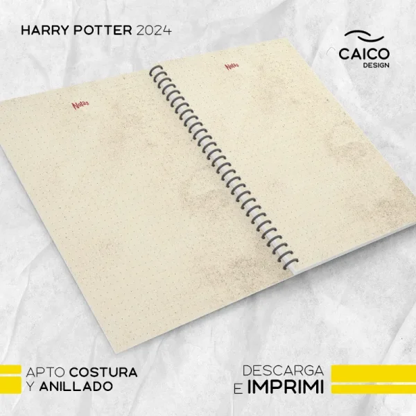 Agenda Harry Potter 2024 + Extras - Imagen 12