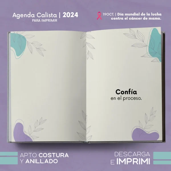 Agenda Calista 2024 para imprimir - Imagen 9