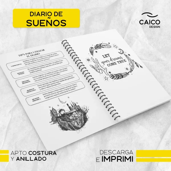 Diario de Sueños para imprimir - Imagen 9