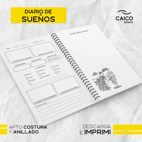 Diario de Sueños para imprimir - Imagen 10