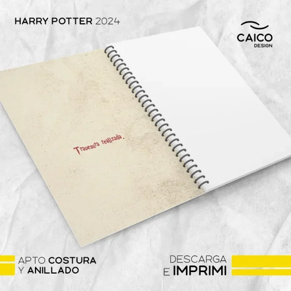 Agenda Harry Potter 2024 + Extras - Imagen 13