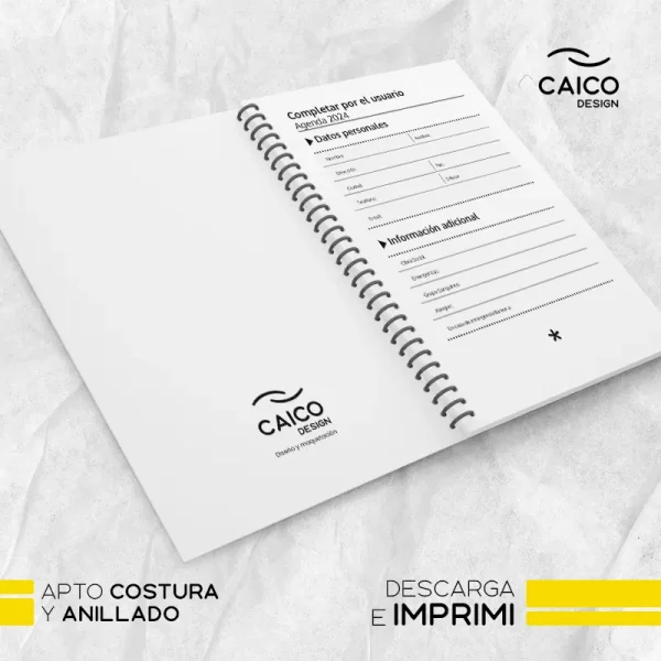 Agenda Arca ECO 2024 para imprimir - Imagen 3