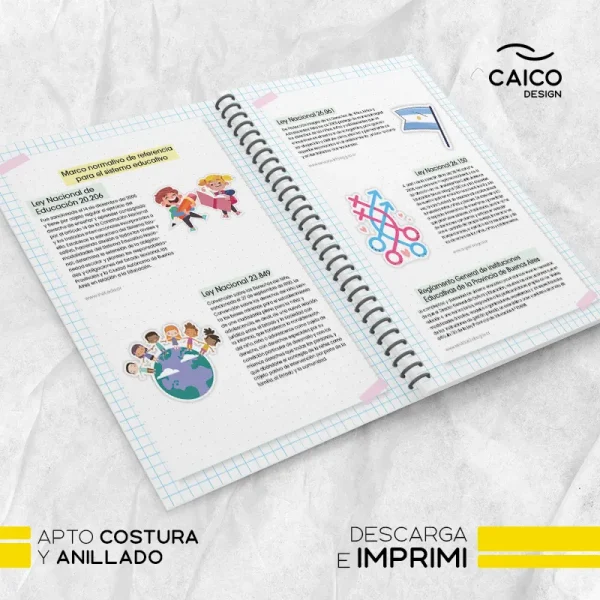 Agenda Docente 2024 para imprimir - Imagen 13