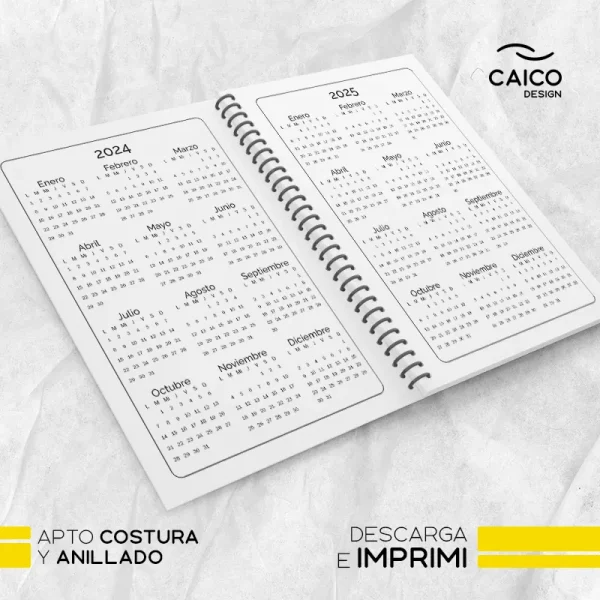 Agenda Ezra 2024 para imprimir - Imagen 4