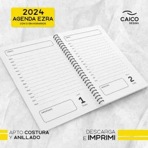 Agenda Ezra 2024 para imprimir