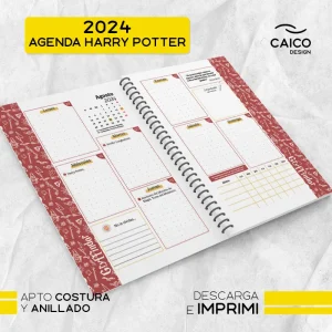 Agenda Harry Potter 2024 + Extras