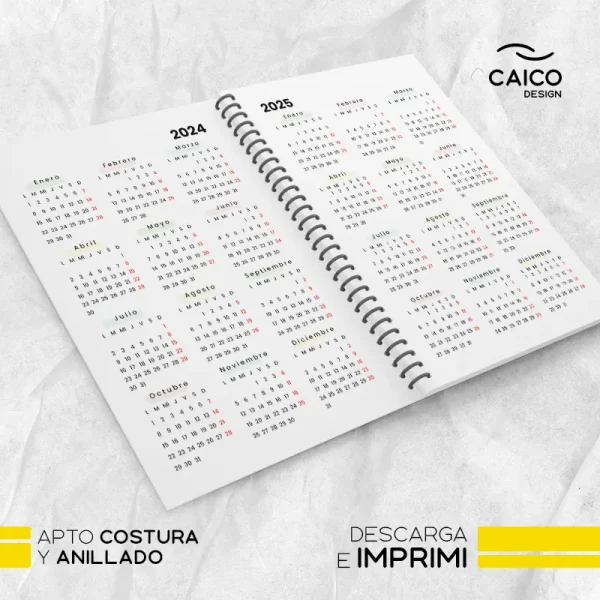 Agenda Prim 2024 para imprimir - Imagen 4