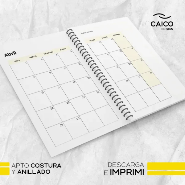 Agenda Prim 2024 para imprimir - Imagen 8