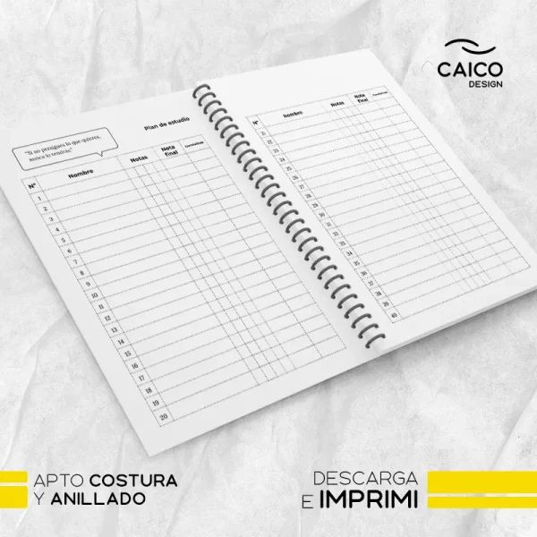 Agenda Universitaria 2024 para imprimir - Imagen 5