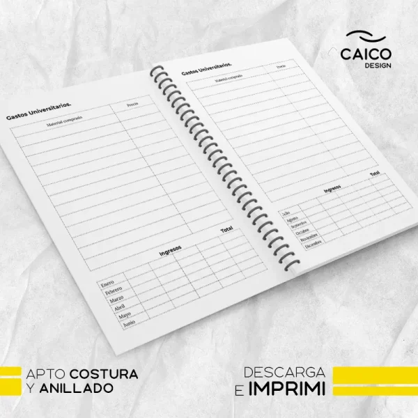 Agenda Universitaria 2024 para imprimir - Imagen 9