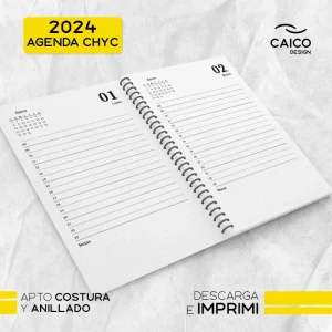 Agenda Diaria 2024 - CHYC