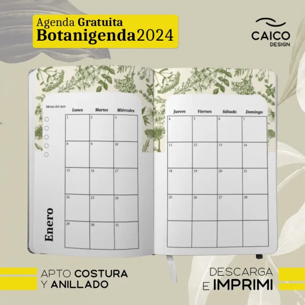 Agenda Gratuita 2024 - Botanigenda - Imagen 4
