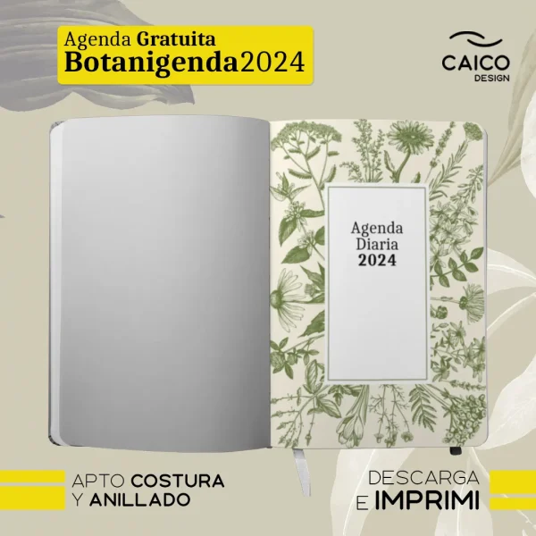 Agenda Gratuita 2024 - Botanigenda - Imagen 2