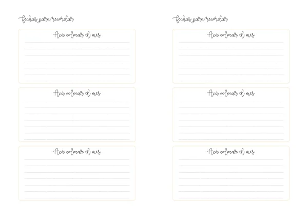 Agenda Docente Editable - Imagen 4