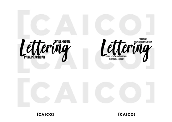 Cuaderno de práctica de Lettering - GoodVibes - Imagen 3