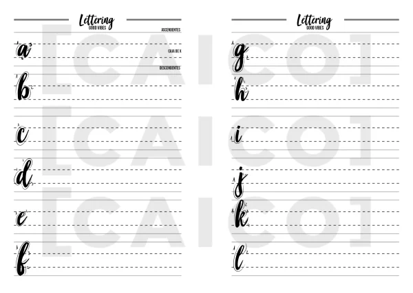 Cuaderno de práctica de Lettering - GoodVibes - Imagen 5