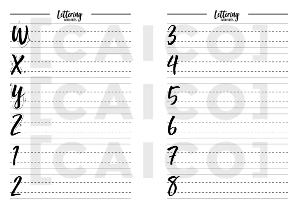 Cuaderno de práctica de Lettering - GoodVibes - Imagen 4
