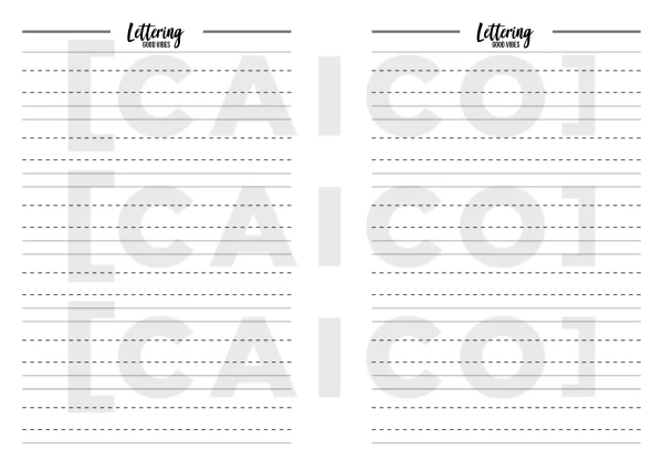 Cuaderno de práctica de Lettering - GoodVibes - Imagen 7