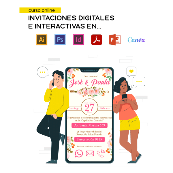 MiniCurso Online Creación de Invitaciones digitales e Interactivas