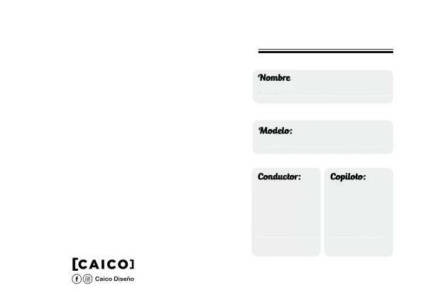 Cuaderno mantenimiento del auto bitácora de viaje - Imagen 3