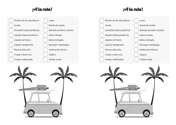 Cuaderno mantenimiento del auto bitácora de viaje - Imagen 4