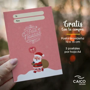 Postal Navideña de regalo