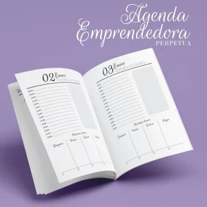 Agenda diaria perpetua emprendedora