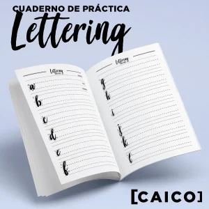 Cuaderno de práctica de Lettering - GoodVibes
